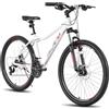 HILAND 26/27,5 Mountain Bike, telaio in alluminio, 21 velocità, doppio disco con forcella bloccata, uomo donna