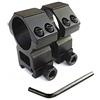 HWZ 1/30mm Dovetail Scope Mount Rings Medium Profile for 11mm/20mm Dovetail Picatinny Weaver (2 Pieces) (30mm,20mm,Hight)