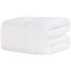 SEISSO Asciugamani da Bagno 90x180cm 100% Cotone - 524 GSM, Telo da Bagno di Grandi Misura, Molto Assorbente, Asciugamani Ideale per Bagno, Palestra, Hotel e Spa (Bianco)