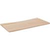 vidaXL Piano Scrivania 100x50x2,5 cm in Legno Massello di Pino