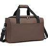 Kono Bagaglio a Mano 40x20x25 Ryanair Borsone da Viaggio con Manica per Trolley Borsa Sportiva 20L (Marrone)