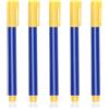 Hpbaggy 5 pcs Penna per Soldi Falsi, Verifica Banconote False, Penna Rivelatore di Banconote False, Penna Validatore Soldi per Banconote, Rilevatore di Banconote False Euro, Dollari, Libbre, Etc