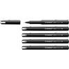 STABILO dr!ver - Fineliner Premium - Tratto Fine (0,4 mm) - Confezione da 5 - Verde