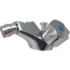 Zucchetti Rubinetteria Z5561P Gruppo Rubinetteria per Bidet Maschio-Fe mm Ina Mf con Scarico, Grigio