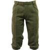 Game, pantaloni da uomo corti scuri in tweed del tipo alla zuava o derby inglese Green Medium