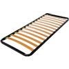 DOLCI SOGNI Rete Letto Singolo 80x190, Struttura Letto Singolo Senza Piedi, Rete Ortopedica, Rete Singola con Doghe di Legno, Rete Singola Doghe 80x190 da Incasso, 100% Made in Italy