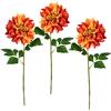 Flair Flower 021116OR - Fiori artificiali, decorazione floreale, autunnale, 62 x 18 x 10 cm, colore: arancione