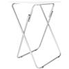Jocca - Tavolino Pieghevole Salvaspazio | Tavolo in MDF con Gambe in Metallo | Supporta fino a 20 kg | Ideale per Casa e Ufficio | 48x38x66 cm
