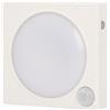 UNITEC Luce notturna a LED con sensore di movimento e crepuscolo, colore: bianco