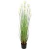 Flair Flower Protea in erba artificiale, pianta artificiale, pianta verde, erba solitaria decorativa, 120 cm, 020907W