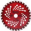 Lama Motosega Circolare 180 Mm - Foro 25.4 Mm Con Adattatori, Per Decespugliatore, Acciaio Inox