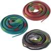 Grevosea 3 pezzi serpente di gomma artificiale serpente serpente di gomma giocattolo per giardino, scherzo, oggetti di scena, spaventare gli uccelli, Halloween, regali di festa