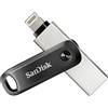 SANDISK Pendrive SanDisk SDIX60N-128G-GN6NE 128 GB USB 3.2 Grigio, Argento