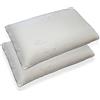Talamo Italia Dmora Talamo Italia - Guanciale Bilancia, Cuscino ergonomico saponetta in Memory Foam forato, 100% Made in Italy, Anallergico e Traspirante, 71x41xh15 cm, Set da 2