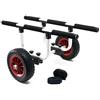 Wiltec Carrello da Trasporto per Kayak in Alluminio con Ruote in PU Ø 22 cm Larghezza Regolabile Max 90 kg