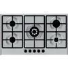 Generico Piano Cottura Acciaio Inox E Ghisa 90 Cm 5 Fuochi