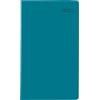 Zettler Agenda tascabile turchese 2023 - Calendario da ufficio 9,5 x 16 cm - 32 pagine - 1 mese su 2 pagine - taccuino separato - pieghevole - taccuino - 520 - 1003
