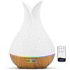 KHEALING Diffusore di OLI essenziali, diffusore di aromaterapia a ultrasuoni da 500 ml con 7 luci d'ambiente 4 Timer telecomando autospegnimento Senza acqua, diffusori umidificatore per la casa Grande Stanza