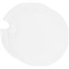 Garneck 2 Pz coperchio in ceramica piattino tazza tazze da viaggio con coperchio ciotola Doppio copritazze riutilizzabili copri tazze in ceramica coperchi per tazze in ceramica bianca