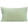 Bassetti - Set 2 Federe coppia di due federe per Cuscini Letto Matrimoniale in Cotone Fodere Cuscino 50x80 cm Salvia V1