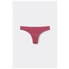 Tezenis Brasiliano In Cotone Organico Tinta Unita Donna Rosa