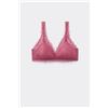 Tezenis Reggiseno Triangolo In Pizzo Riciclato Havana Donna Rosa
