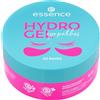 Essence Hydro Gel Eye Toppe 30 paia, rosa, nutriente, idratante, rinfrescante, rilassante (30 paia)