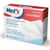 FARMAC-ZABBAN Garza Compressa Meds Tessuto Non Tessuto 5x5cm 12 Pezzi Peel Open