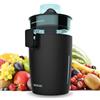 Cecotec Spremiagrumi Elettrico a Torre Zitrus TowerAdjust Easy Black 800 Inox. 800W, Filtro Polpa Regolabile, Filtro Inossidabile, Coni Rimovibili, Accensione Automatica, Senza BPA, Antigoccia