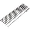 Eujgoov 6Pcs Cacciavite Phillips PH1 Bit Set 150mm Bit 150mm Lungo Magnetico Croce Bit Set PH1 PH2 Driver Bit con 1/4 di Pollice Shank