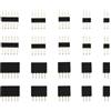 ECSiNG 50 Paia Di Connettori In Miniatura RM 1,27 Mm Set Di Spine E Prese Include 10 Paia Di Spine E Prese A 2 3 4 5 E 6 Pin Per Riparazioni E Fai Da Te