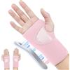 ACWOO Fascia da Polso, Supporto Polso, Tutore Polso per Sollievo dal Dolore Traspirante e Regolabile per Tunnel Carpale, Slogature, Tendinite e Artrite Unisex