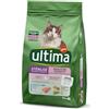 Ultima Benessere digestivo - Cibo per gatti Sterilizzati con Digestione Sensibile con Trota - 10 kg