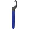 QUARKZMAN Chiave a Gancio C Chiave 38-42 Dado Shock Wrench Mandrino in Acciaio Dado con Impugnatura Antiscivolo Blu per Serraggio Tornio