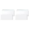 m-office Sobres de Papel, Sobre Blanco Americano Sin Ventana, Medida 220 x 110 mm, Sobres Papel Blancos para Cartas y Documentos, Sobres 90 g/m² con Cierre Autoadhesivo · m-office (25 uds) (Confezione da 2)