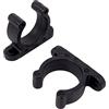 GATE 14 GATE14® Supporti per Remi e Pagaie, Clips in Plastica Nera Ø Max 20 mm 2 Pz