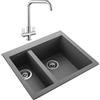 Rangemaster ORI5902CO/ ORIDIAN Inset 500470 1.5B lavello in calcestruzzo