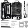 Korsaot Set Cacciaviti Precisione, (115 in 1) Multifunzionale Set Cacciaviti, Set Cacciaviti Professionali per PC Laptop PS iPhone Orologio MacBook Giocattolo Xbox Occhiali Fotocamera (Black)