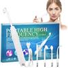 BORDEAG Dispositivo di Bellezza ad Alta Frequenza Viso, con 4 Sonde, High Frequency Wand, Radiofrequenza Viso, Dispositivo per Il Trattamento dell'acne, per Rimozione dell Pelle Rughe Linee Sottili