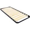 DOLCI SOGNI Rete Letto Singolo 80x200, Struttura Letto Singolo Senza Piedi, Rete Ortopedica, Rete Singola con Doghe di Legno, Rete Singola Doghe 80x200 da Incasso, 100% Made in Italy