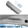 CDEFG Compatibile con Opel Corsa F/Astra L/Grandland X 2020-2023 2024 Custodia per Occhiali ABS Anteriore Sunglasses Holder Box Auto Astra L 2024 Accessori (Grigio)