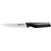 Zanetti, Coltello Multiuso Modello Pro, Coltello Acciaio Inox Finitura Mat, Lama 12 cm, Spessore 1.2 mm, Coltello Cucina Professionale, Manico Ergonomico in Polipropilene