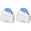 GC GLOBALCOMMERCE Cuscino per Ginocchia Schiena Gambe Memory Foam (Confezione da 2)