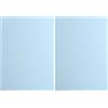 Vaessen Creative Florence-Cartoncini, Blu, 216 g/m, 10 Pezzi, Liscia, per Scrapbooking, creazione di Biglietti, punzonatura e Altri lavori di Carta, Ghiaccio, A4 DIN (Confezione da 2)
