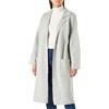 United Colors of Benetton Cappotto 1VAADN005 Donna, Grigio 501, S