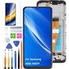 HLYGZX Display di ricambio per schermo LCD Samsung Galaxy A03s A037F A037F A037F/DS A037M LCD Display Touch Digitizer Assembly Kit parti di riparazione (nero con cornice)