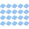 QUARKZMAN Copertura Protettiva per Porta USB 20pz Porta USB 2.0 Copertura del Cappuccio Antipolvere in Silicone per Cavo Dati USB Maschio USB, Blu