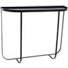 Bloomingville - Consolle da parete Console - Nero - Ferro dipinto