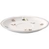Villeroy & Boch Petite Fleur Piattino Tazza, Porcellana Premium con Fini Rilievi e Motivi di Fiori e Frutti, Bianco/Multicolore, 17 cm