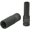 KS Tools 515.1051 1/2 Bussola p.avvitatori ad impulsi ETorx,lunga,E10